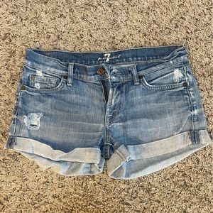 7 for all Mankind Denim Shorts